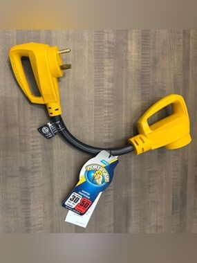Camco Power Grip RV Electric Adapter Model 30-50-RV (30 amp to 50 amp)